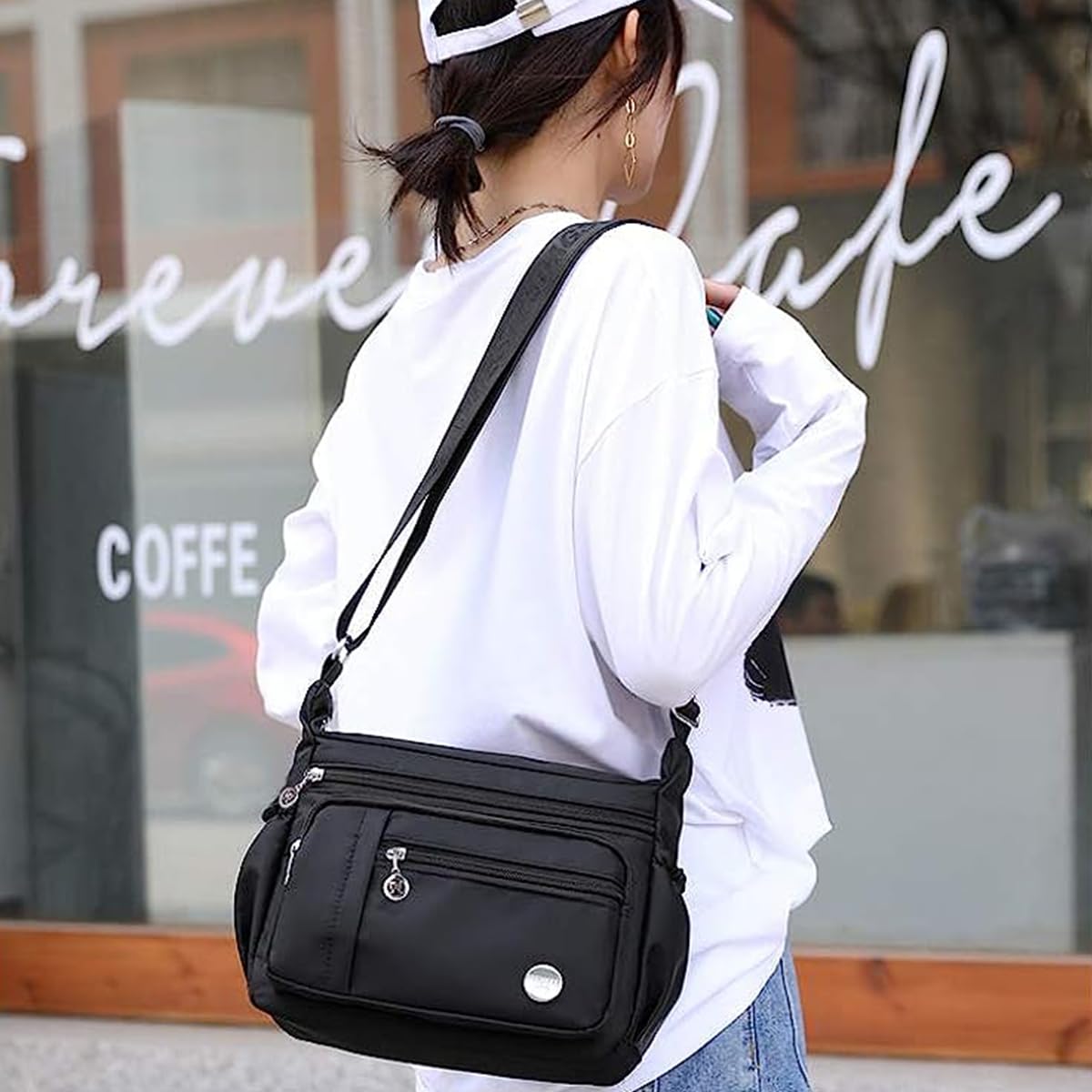 PALAY Women Shoulder Handbag for Everyday Use with Multiple Pockets and Adjustable Strap