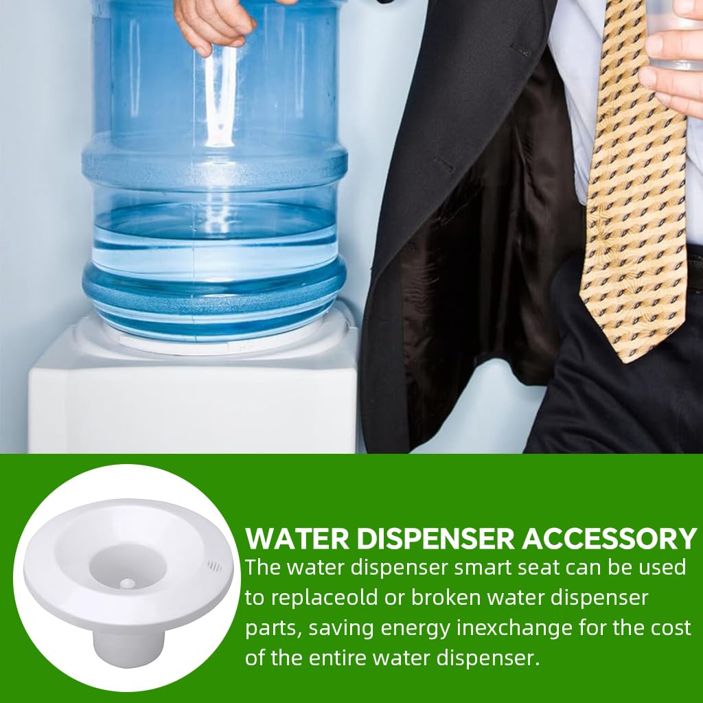 Supvox Water Dispenser Smart Base with Smart Cap Protruding Rod for Stable Bottle Support | Universal Seat for Bottled Water