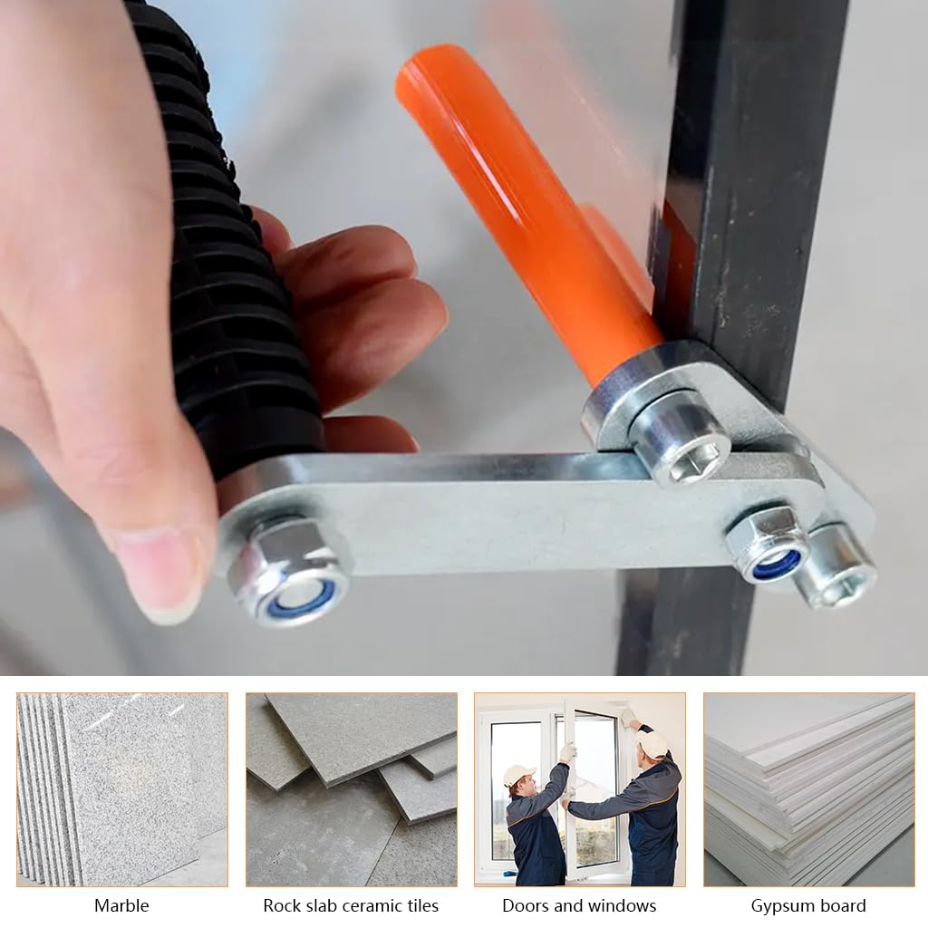 Serplex Hand Operated Lifting Plate Clamp for Marble and Stone featuring Non Slip Grip | Ergonomic Handle for Easy Slab Transport