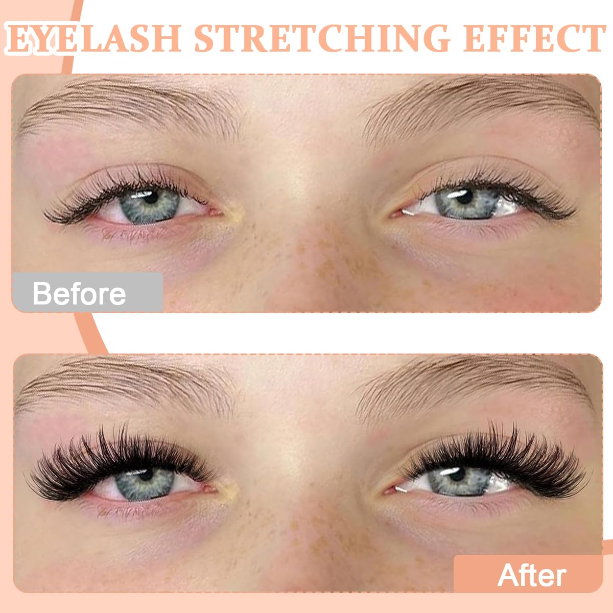 MAYCREATE Eyelashes Set for Women with 10 Pairs Fluffy Wispy 3D Styles | Reusable Handmade Lashes