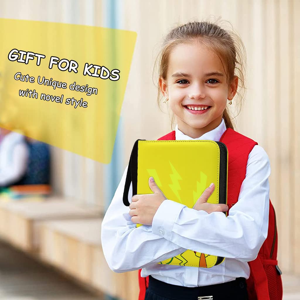 PATPAT Cards Collector Album for 400 Trading Cards with Zipper Design & EVA Cover | Kids Gift