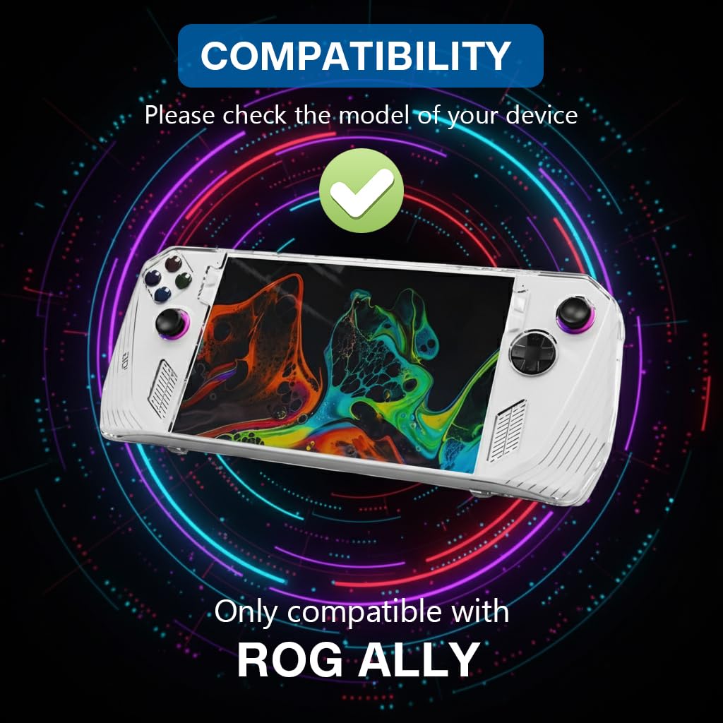 ZIBUYU ROG Ally Protective Case for ASUS ROG handheld console with reliable quality
