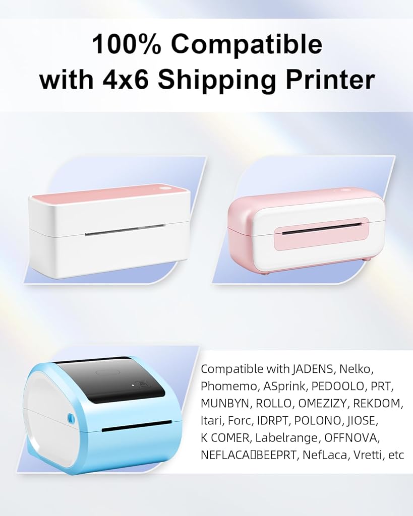 Zeitel® 2”x1” Reflective Thermal Labels, Color Self-Adhesive Stickers Label