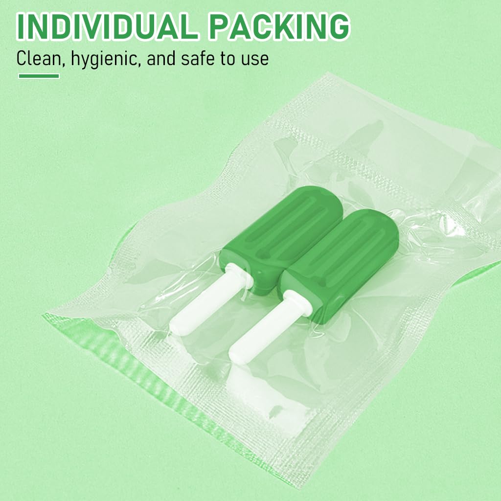 HASTHIP® 4PCS Chewies for Invisalign Aligner, Aligner Tray Seaters Chewies for Aligner Trays Chompers Aligner Trays (Mint Flavor)