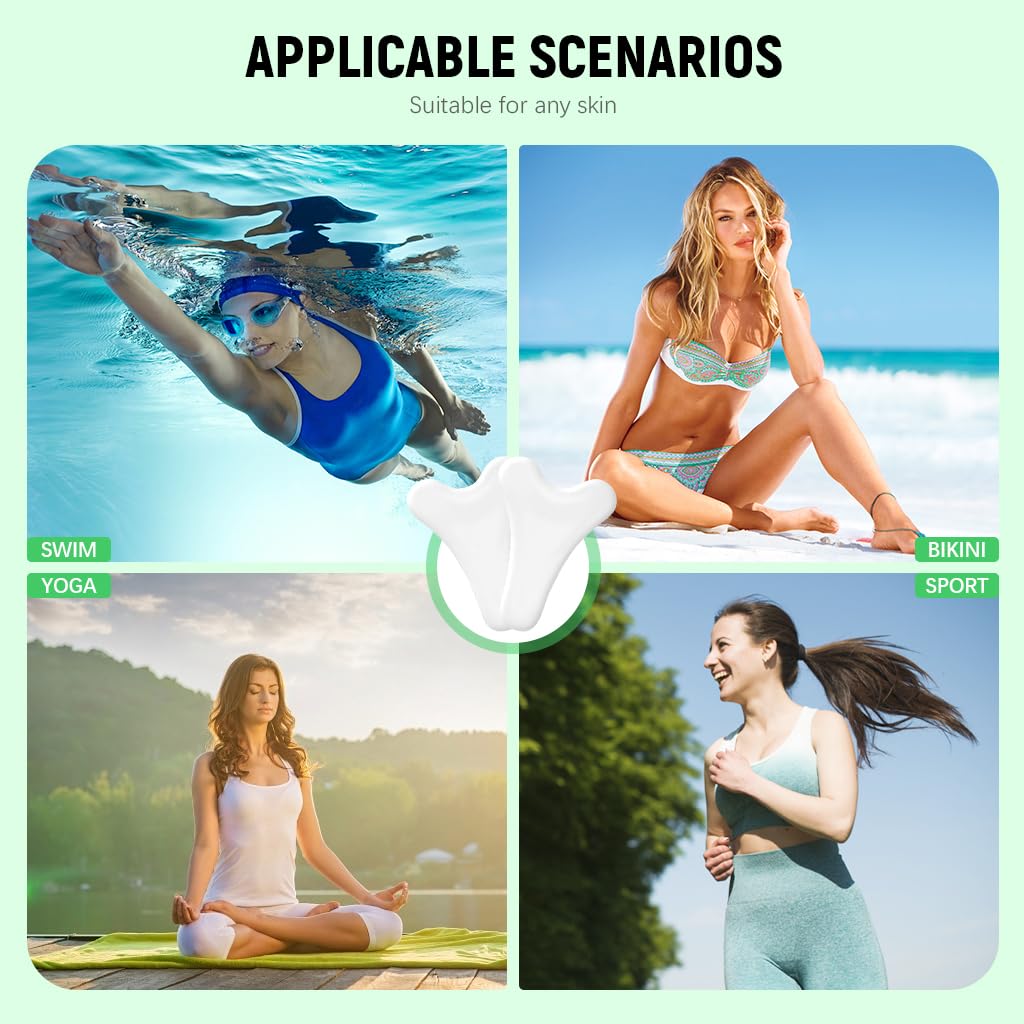 PATPAT Camel Toe Concealer for Women with Anti Slip Y Shape Design and Soft Silicone | Reusable Invisible Coverage Under Leggings and Swimwear