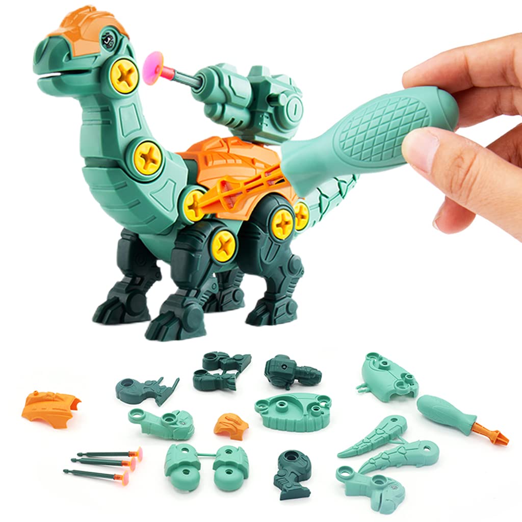 PATPAT Dinosaur Toys for Kids featuring DIY Screwdriver Assembly Egg | ABS STEM Gift