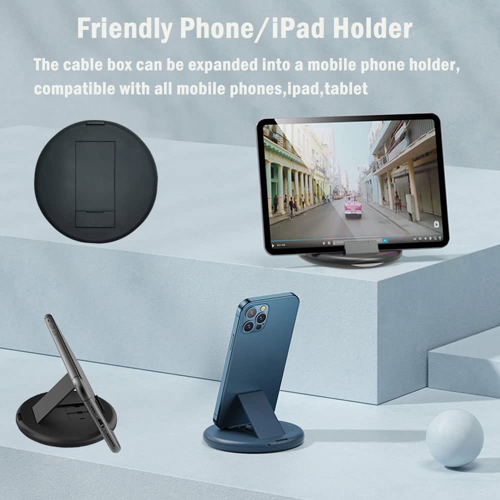 ZORBES USB C to USB C Cable Adapter Kit for Data Transfer and Charging with 60W Output | Includes Lightning and Android Adapters and SIM Card Storage Box