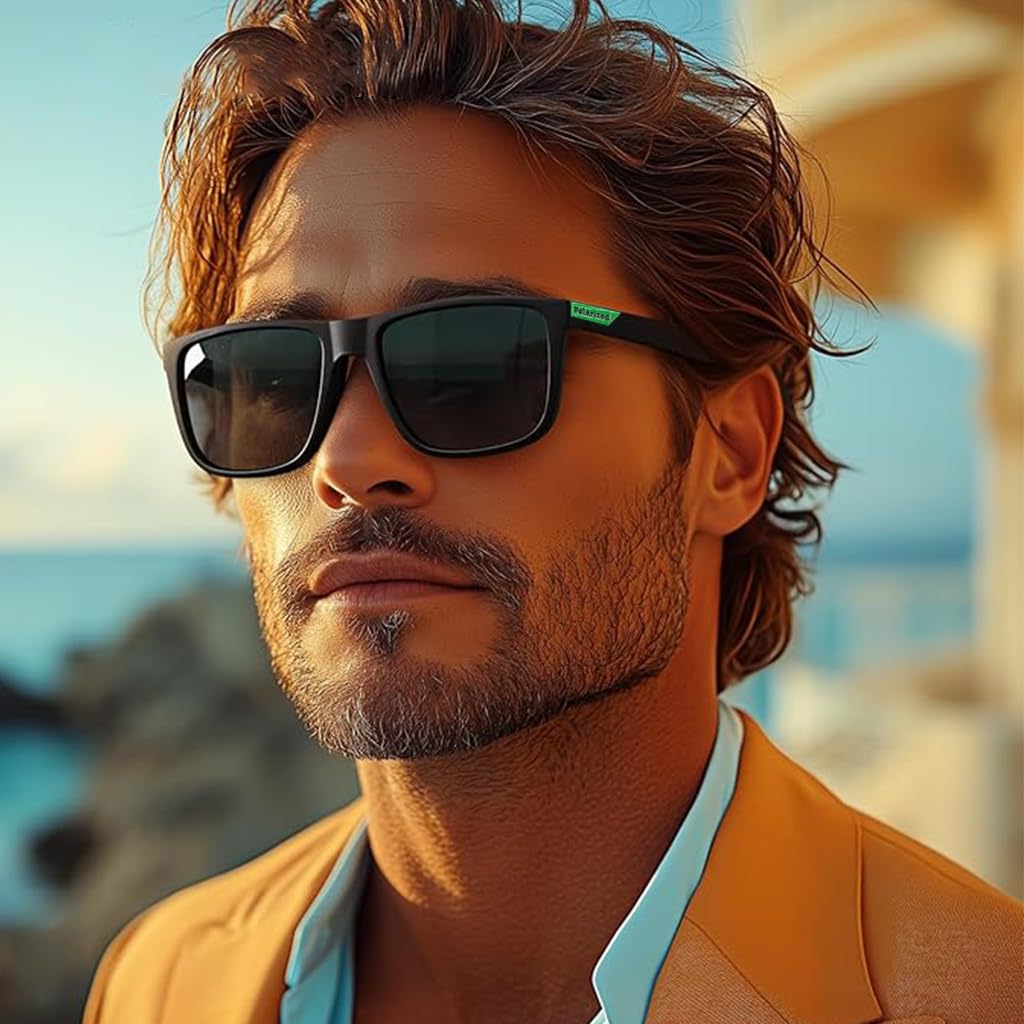 PROBEROS Sunglasses for Outdoor Activities with UV400 Polarized Photochromic Lenses | TR-90 Frame