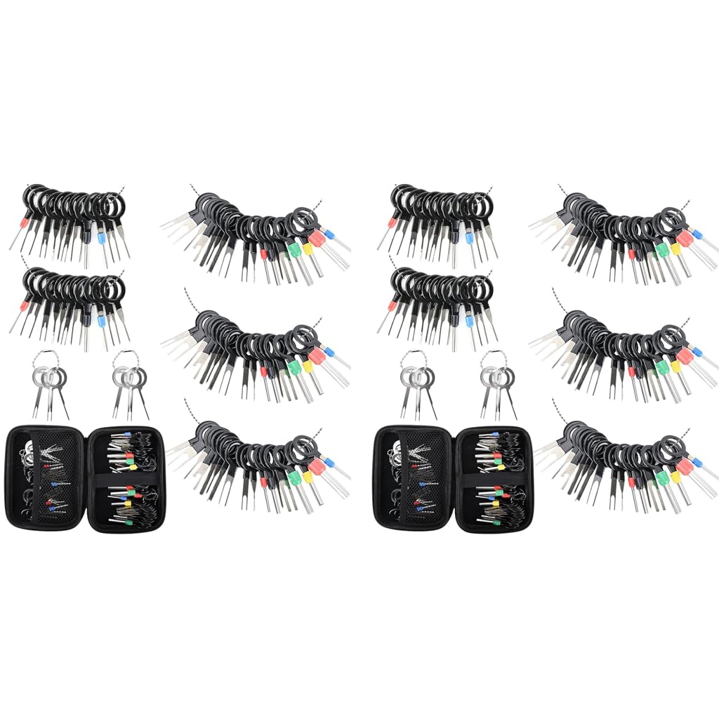 STHIRA Terminal Removal Tool Kit 160 pcs for Car and Motorcycle Wiring | Includes Pin and Casing Extractors