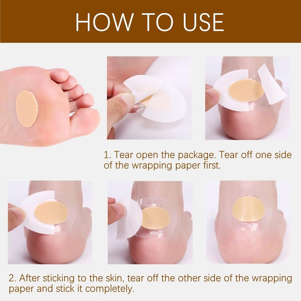 GUSTAVE Heel Protectors for High Heels and Dress Shoes featuring PE Cushioned Layer 40 pcs | Waterproof Pads