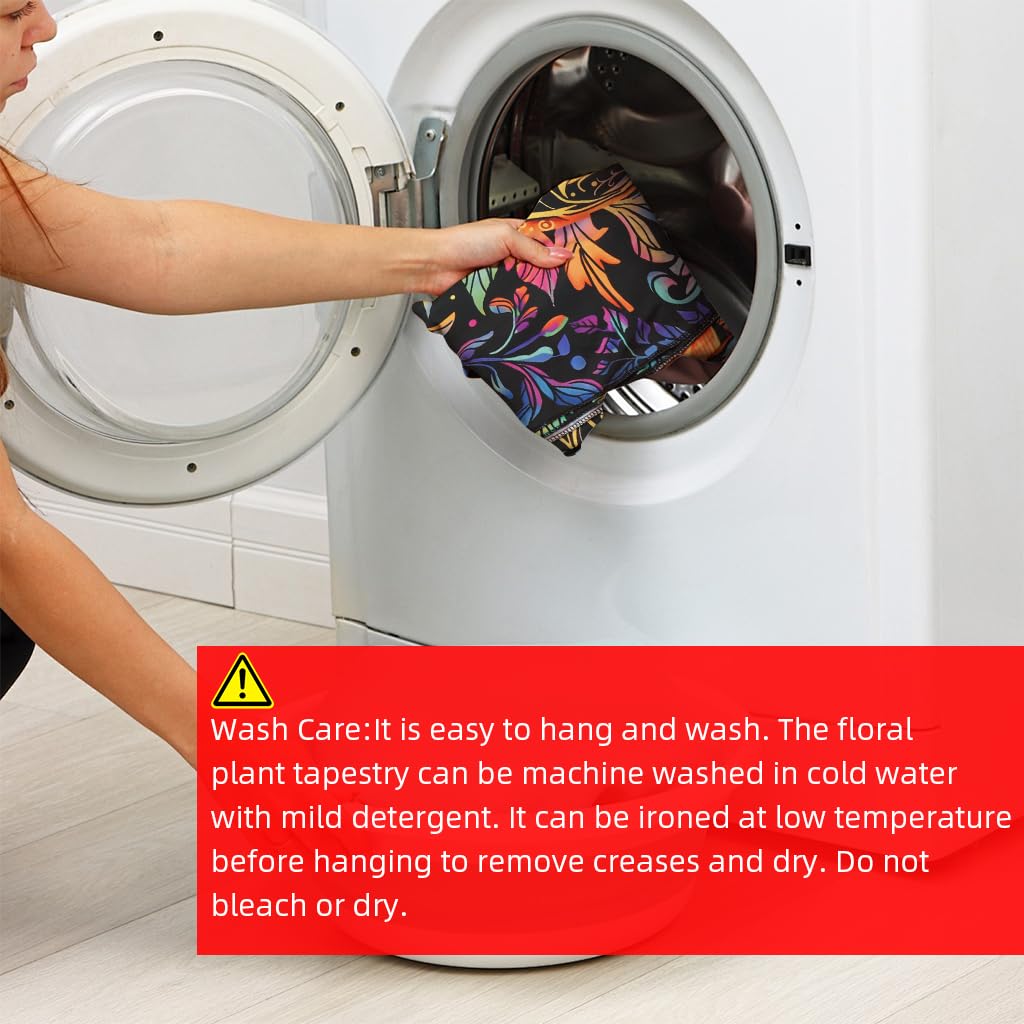 Zibuyu Sun and Moon Boho Tapestry for Bedroom with HD Print 130x150cm Polyester | Artistic Home Decor