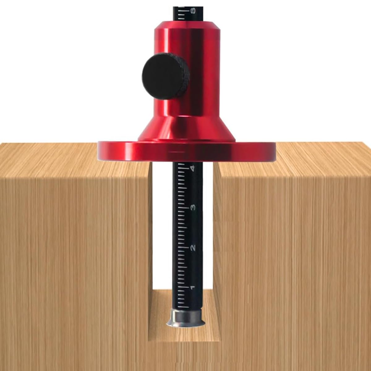 Serplex Wheel Marking Gauge for Woodworking with Adjustable Wheel and Laser Etched Scale | 2 PCS Aluminum Alloy Tool