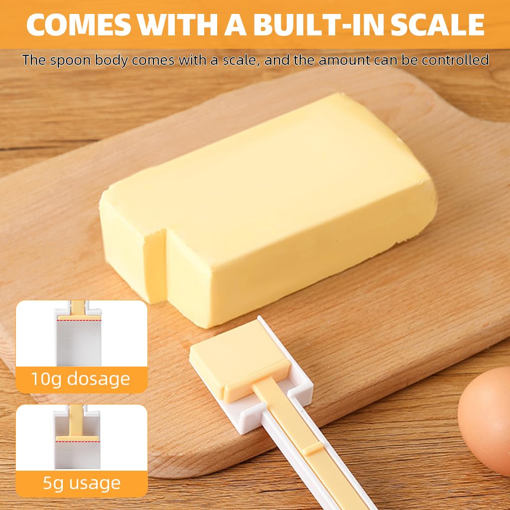 Supvox Butter Cheese Storage Case for 200–500g Blocks with Bottom Guiding Lines | 3 PCS