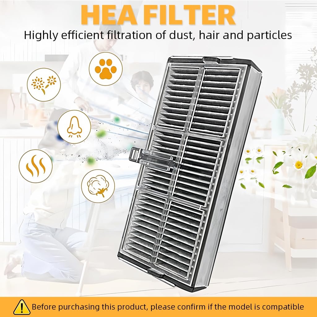 HASTHIP Replacement Parts for Dreame X40 Ultra Vacuum with 12Pcs Kit and 1 Main Roller Brush