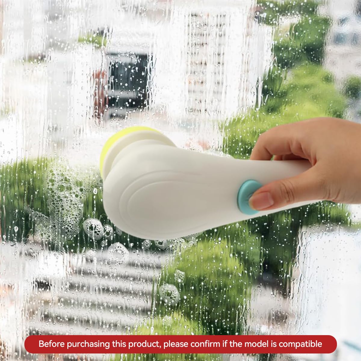 Serplex Electric Spin Scrubber Replacement Brush Heads 5Pcs for Multi Surface Cleaning | White Cotton Bristle Attachments