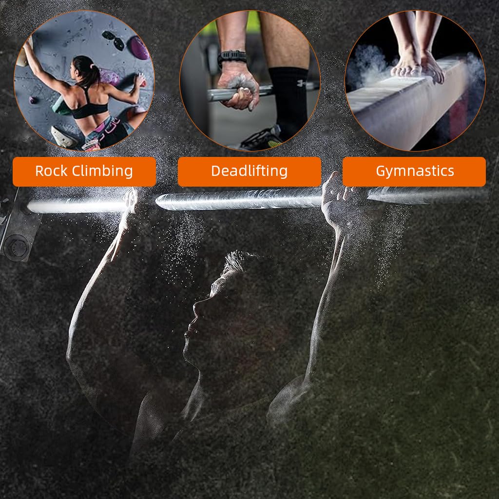 Proberos Chalk Block for Climbing and Gym with 99.5% Magnesium Carbonate | 50g Low Dust Grip