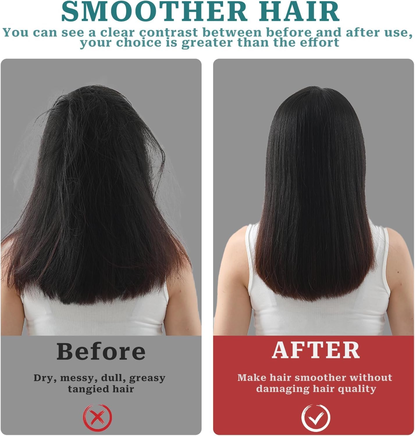 ZIBUYU Natural Bamboo Hair Brush for Women and Men featuring Airbag Scalp Massager | Ergonomic Anti Static Wooden Comb