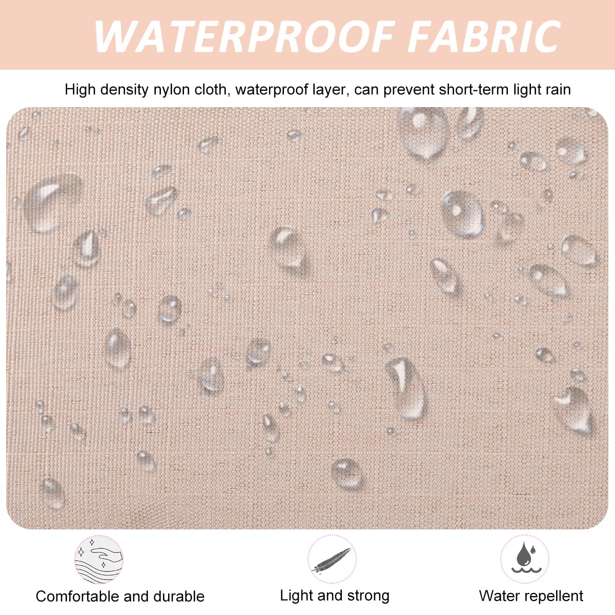 GUSTAVE Waist Bag for Man with Dual Layer Zippered Storage and Lightweight Polyester | Pink Crossbody for Running and Travel