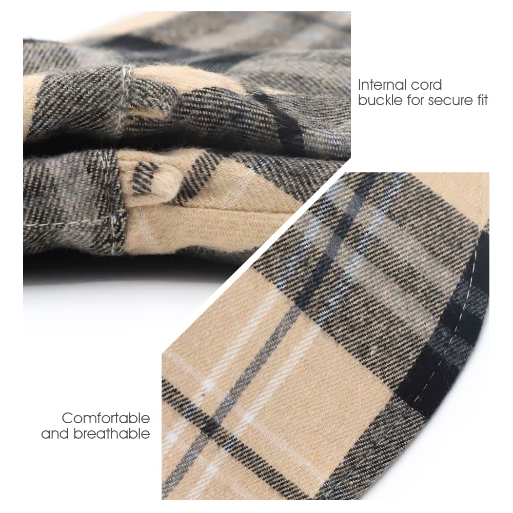 PALAY Women's Bucket Hat for Outdoor Summer Use with Double-Sided Design and 3.5 in Brim | Lightweight Cotton Foldable Cap