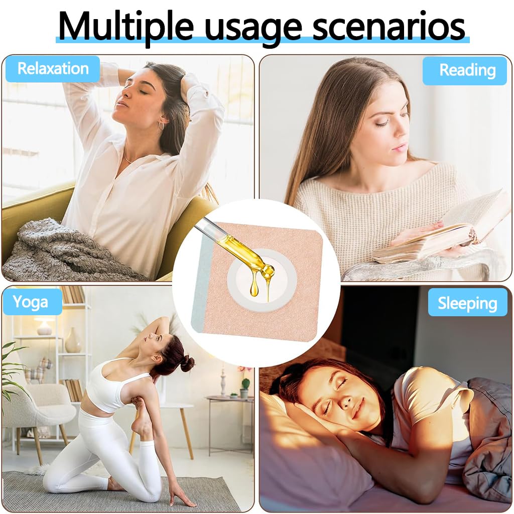 ZIBUYU Castor Oil Belly Button Patches for Home Therapy with High Absorbency Organic Cotton