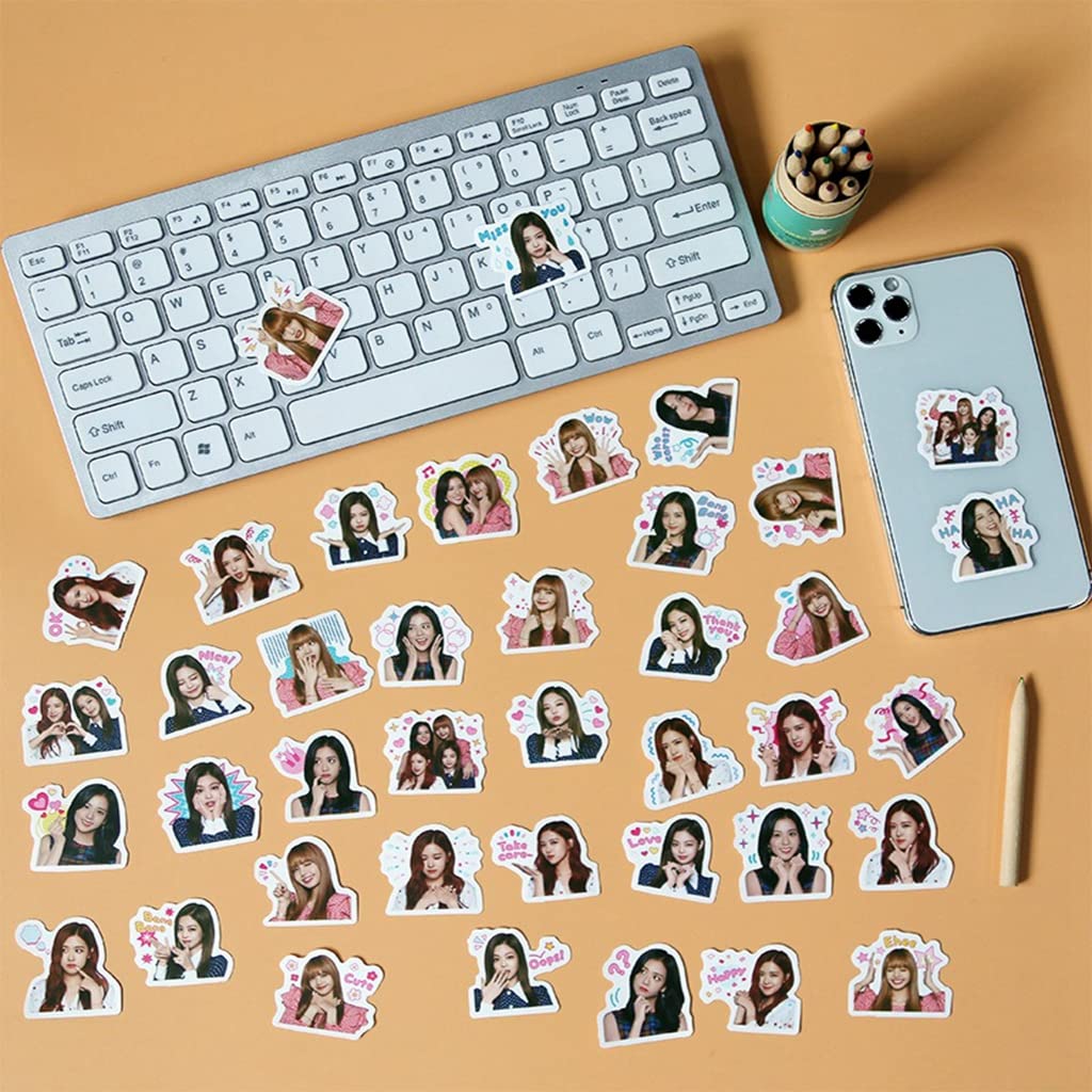 Climberty® 80 South Korean blackpink stickers Park Caiying Kim Zhini Hand Account Materials LISA Hand Account