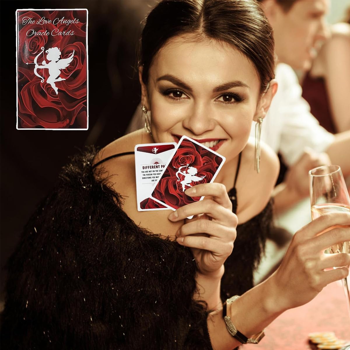 PATPAT Tarot Cards for Beginners with 78 Card Pocket Deck | Divination and Meditation Tool