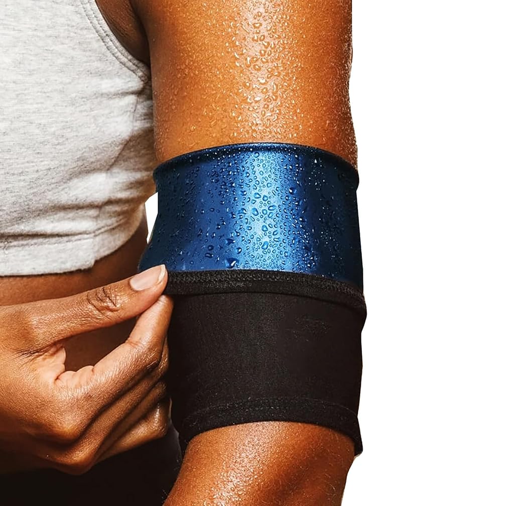 HANNEA® Sport Arm Sleeve for Body Shaping, Women Sweat-Enhancing Arm Sleeves Thermal Compression Fabric Sauna Arm Sleeves Recommended for 23-33cm Arm Circumference
