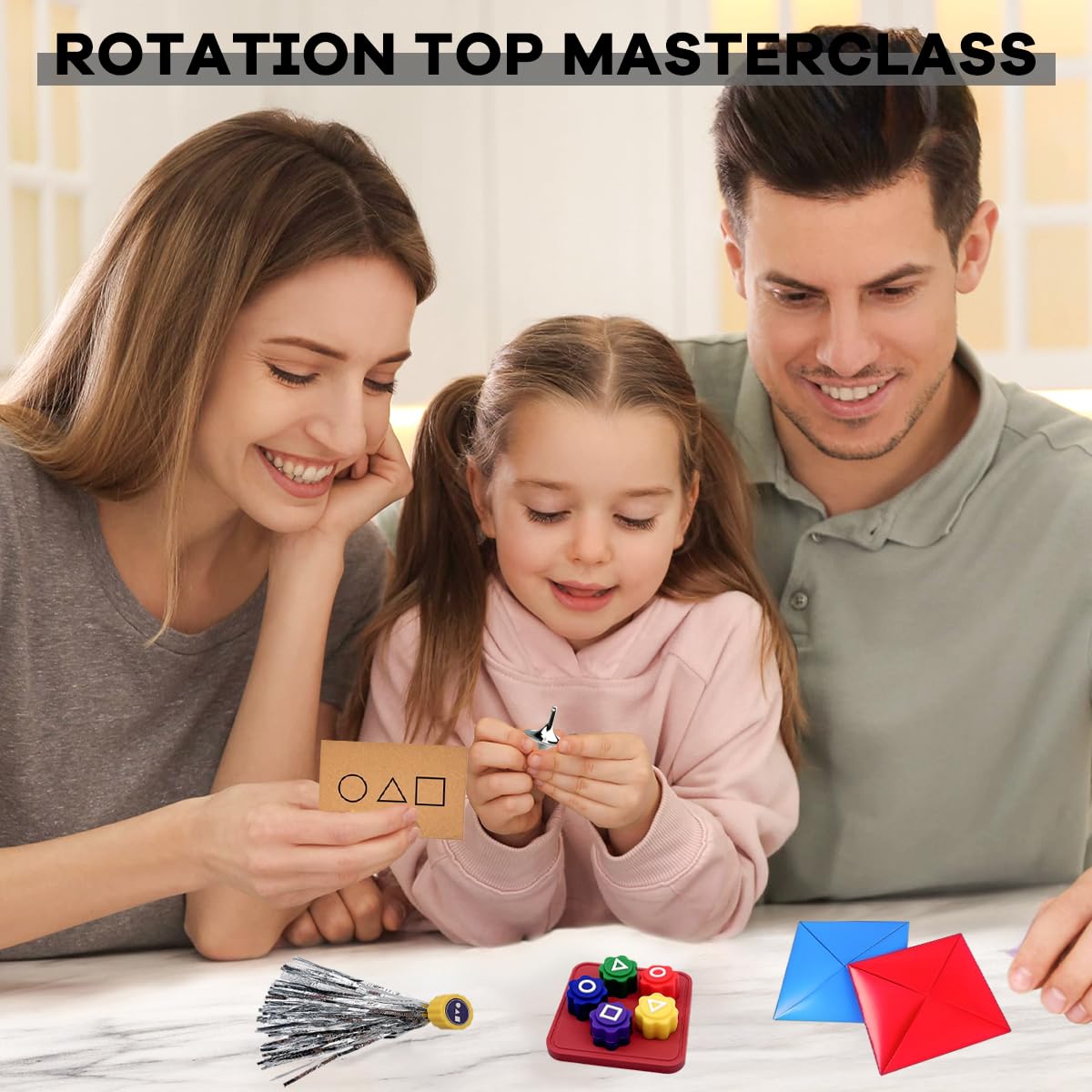 PATPAT Gonggi Korean Game Set for Family Fun featuring Tossing Stones and Tile Flipping | Traditional Korean Toys Collection