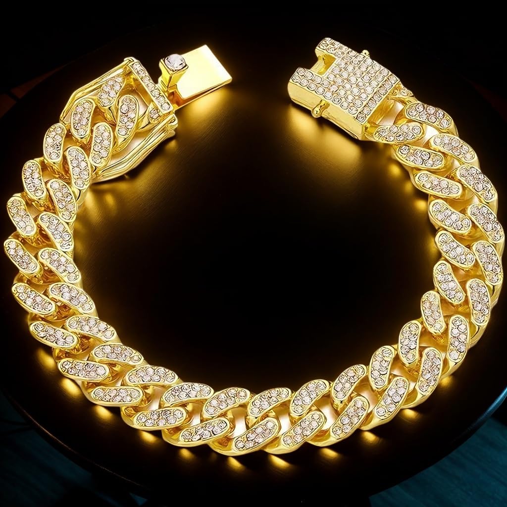 Zibuyu Layered Men Bracelet for Casual and Party Wear featuring Adjustable Metal Chains