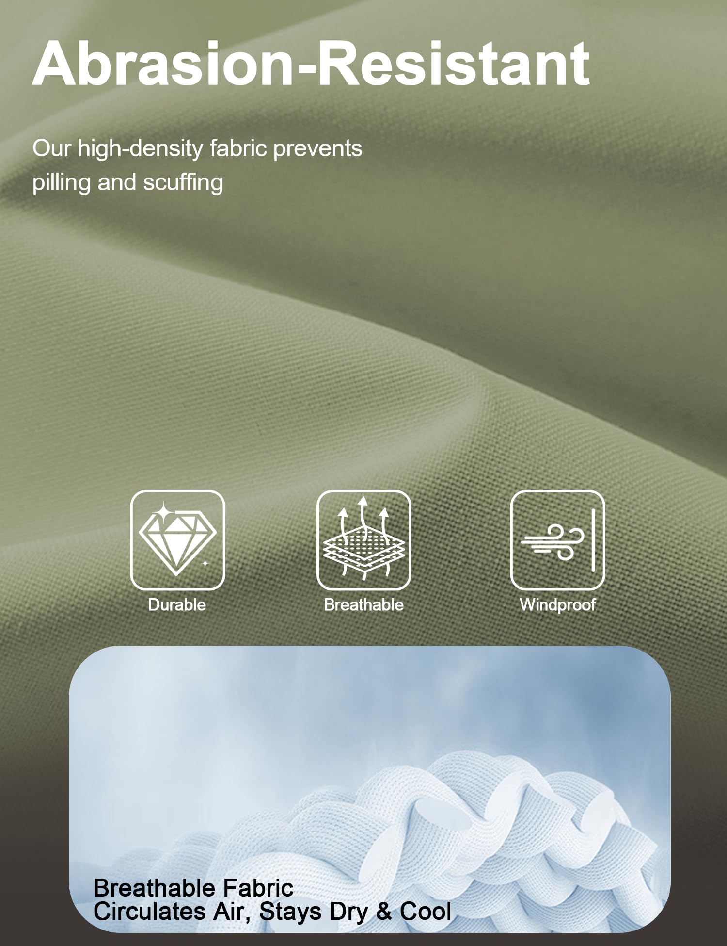 Venzina Womens Hiking Jacket with Windproof Water and Oil Resistance | Green Slim Fit Coat