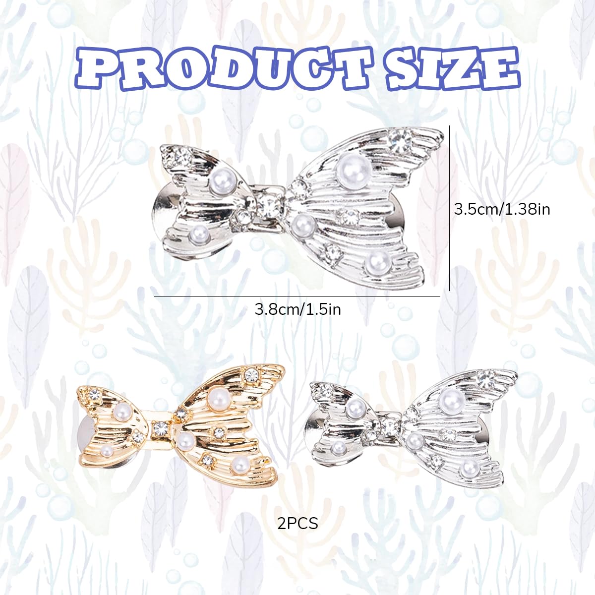 SANNIDHI Jeans Waist Tightener for Pants and Skirts featuring Fish Tail Buttons Set of 2