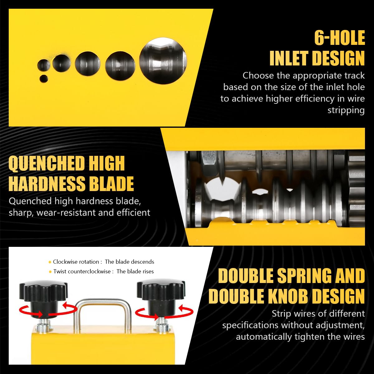 Serplex Locking Pliers Set for Automotive Repairs with Adjustable Force Grip & Chrome Vanadium Steel