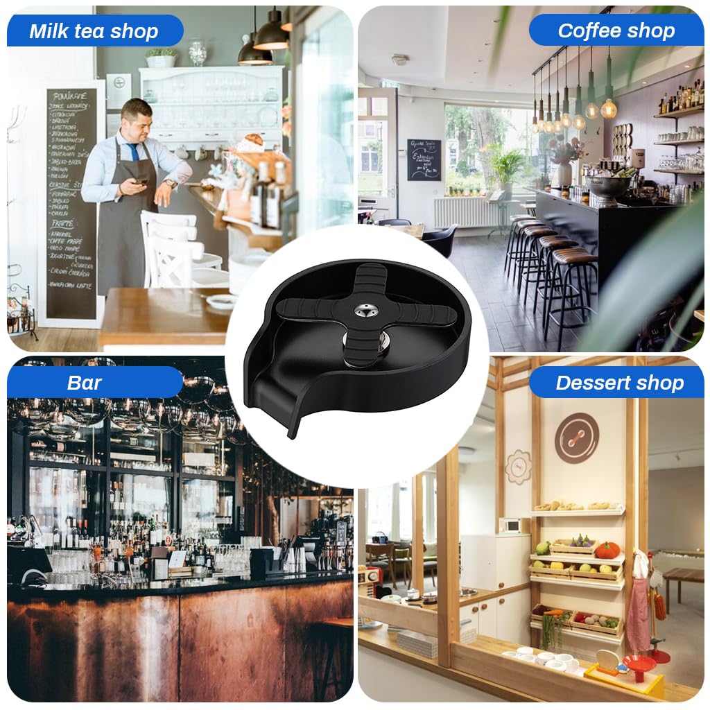 Supvox Glass Rinser for Kitchen Sink with 4.3 in Diameter and Press Down Spray | Stainless Steel Cup Washer