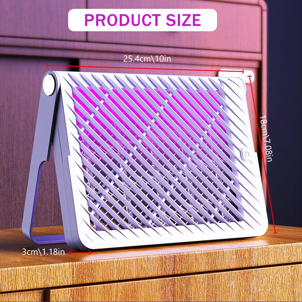 Optifit USB Electric Mosquito Killer Lamp for Home and Garden with 3000V Grid & 365nm UV Light