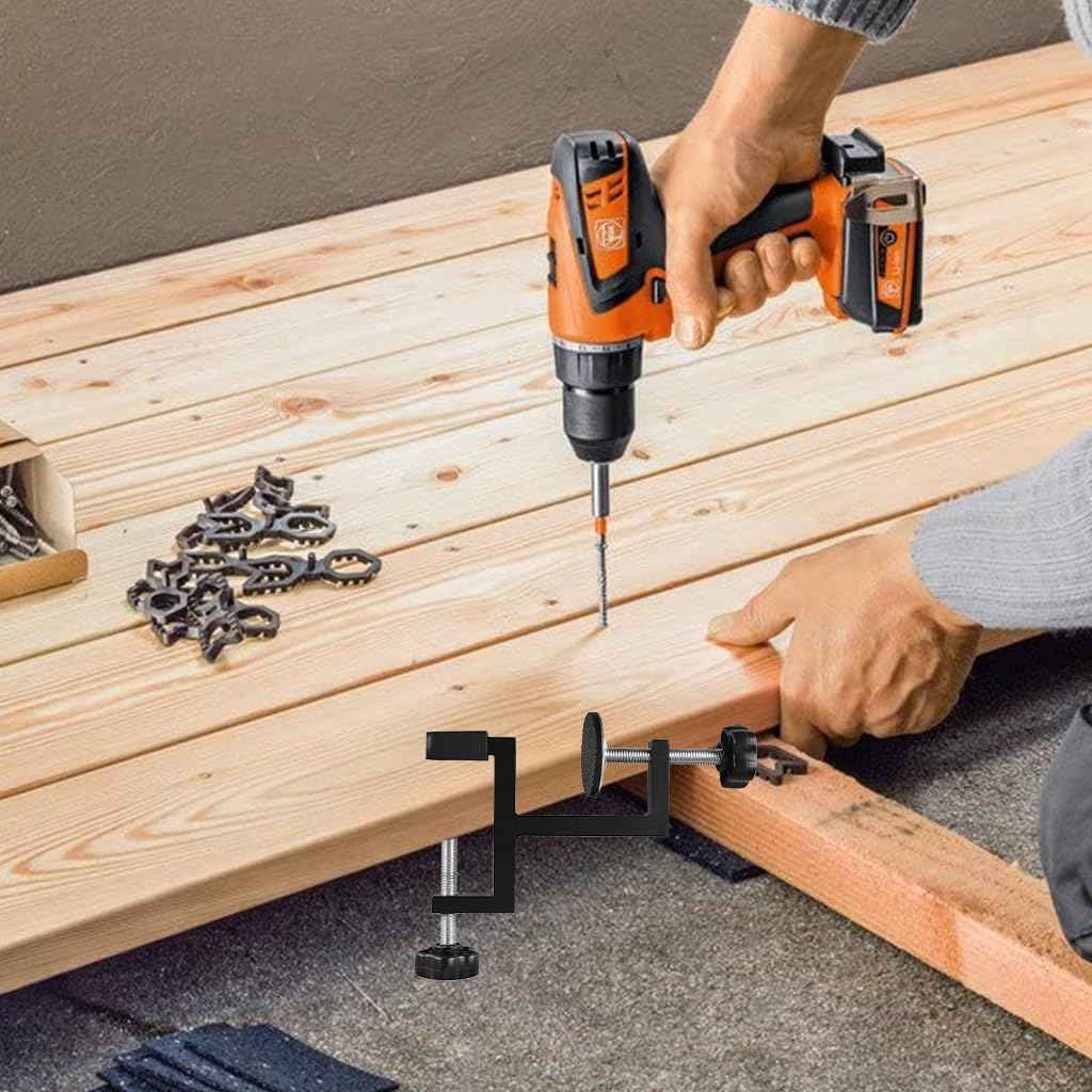 Serplex Woodwork Clamp for 10-57mm Range with Screw Mechanism in Carbon Steel | DIY and Metalworking