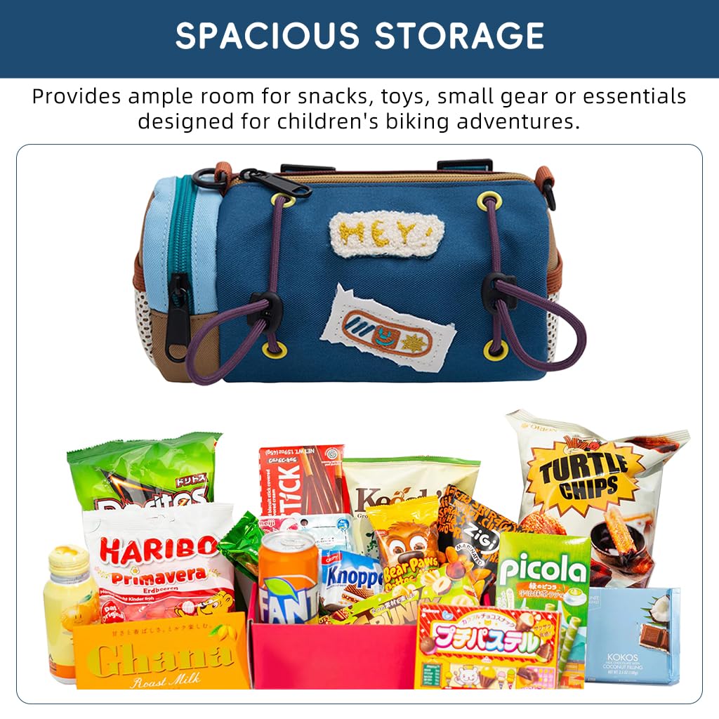 PROBEROS Cycle Frame Bag for Kids with 600D Polyester Waterproof Build | Easy Storage Access