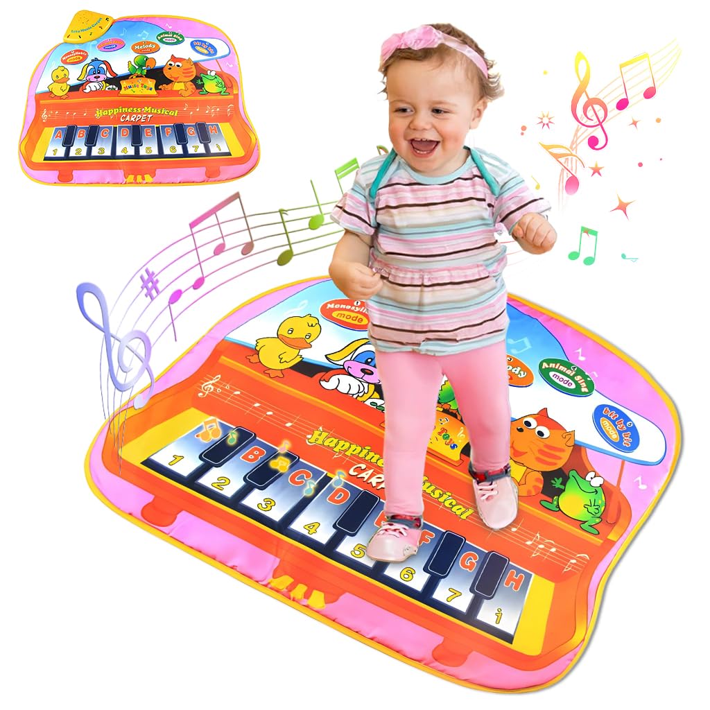 PATPAT® Musical Mat for Kids, Music Piano Keyboard Dance