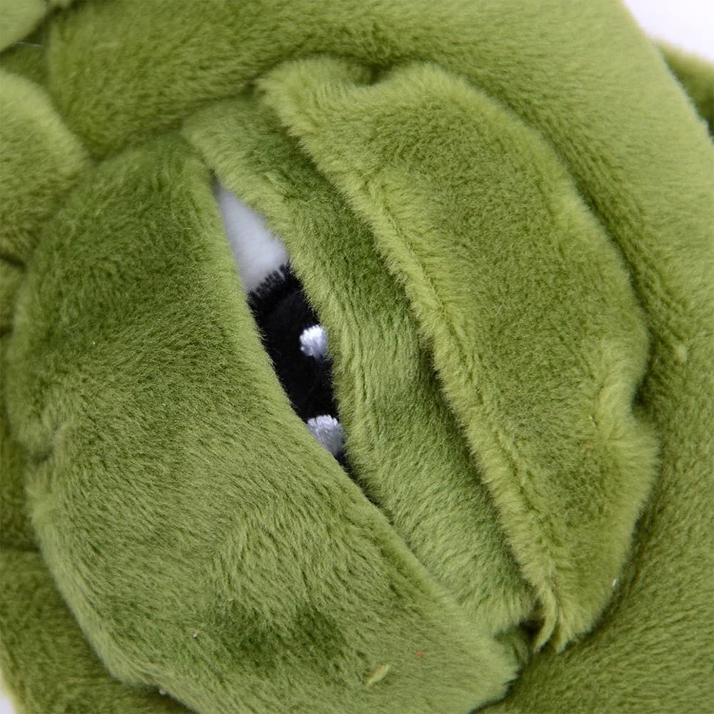 ZIBUYU Eye Mask for Sleeping featuring 3D Frog Design with Movable Eyelids and Plush Cover