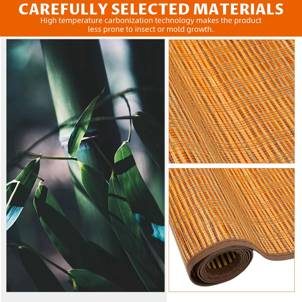 HASTHIP Sleeping Mats for Home featuring Dual Sided Cooling Design with Bamboo Fiber 0.6x1.8m
