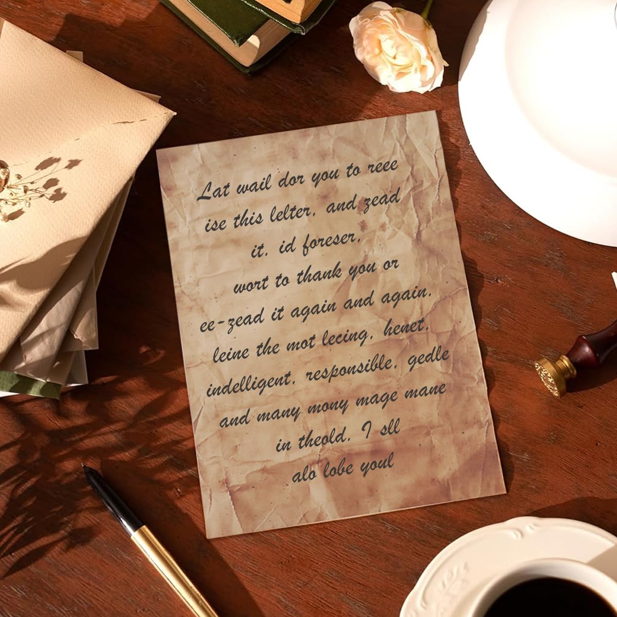 OFIFO Scrapbooking Paper for DIY Crafts with Double-Sided Crinkle Texture 48 Sheets 100 GSM