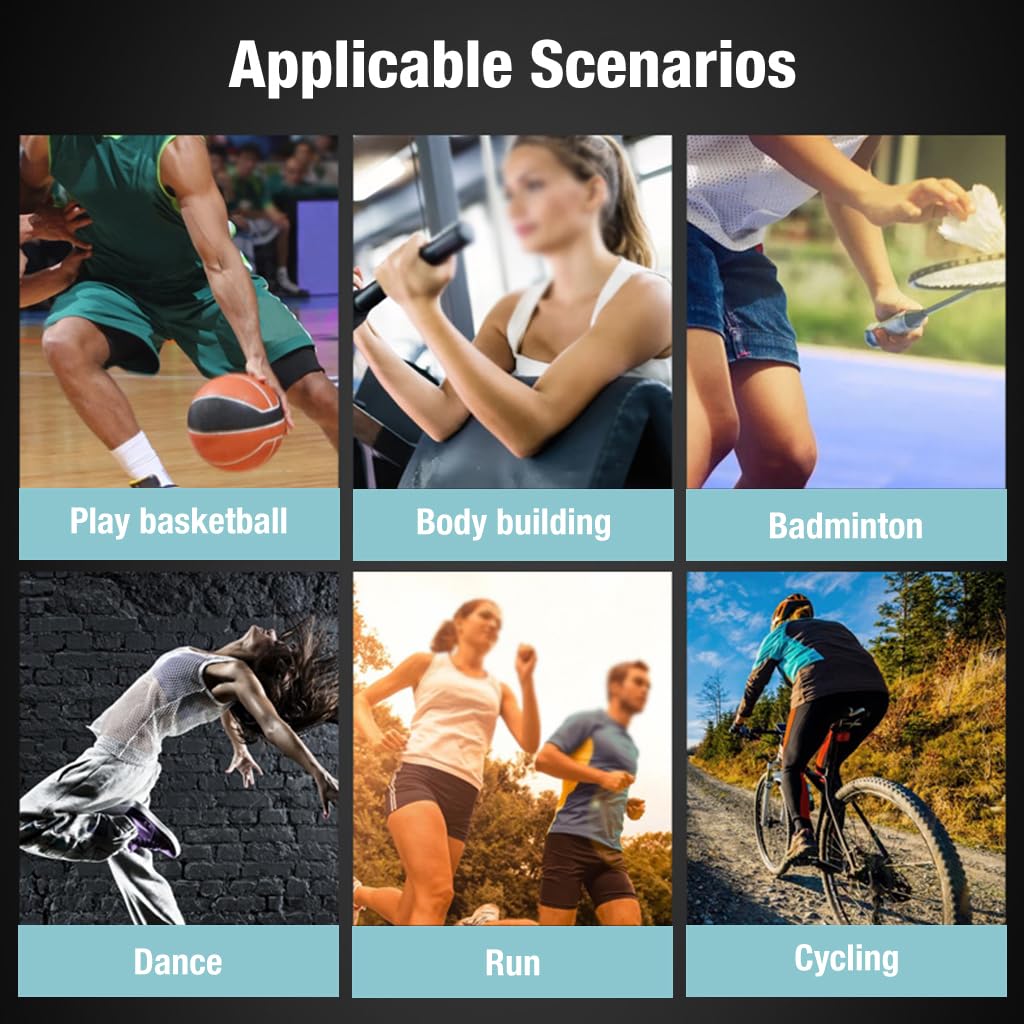 PROBEROS Tennis Elbow Support for Pain Relief with Adjustable Compression Pad | Breathable Non Slip Strap