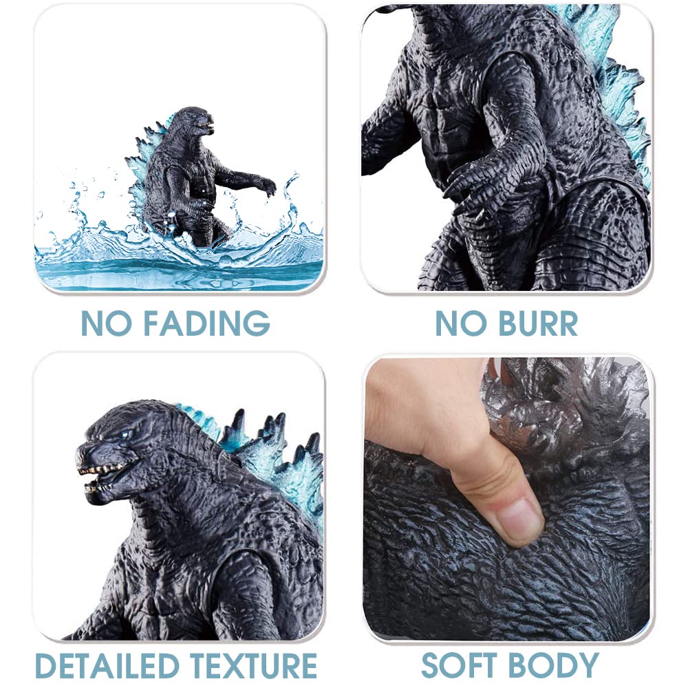 PATPAT Godzilla Action Figure for Kids featuring 6.3 in PVC Model with Flexible Legs | Gift Toy