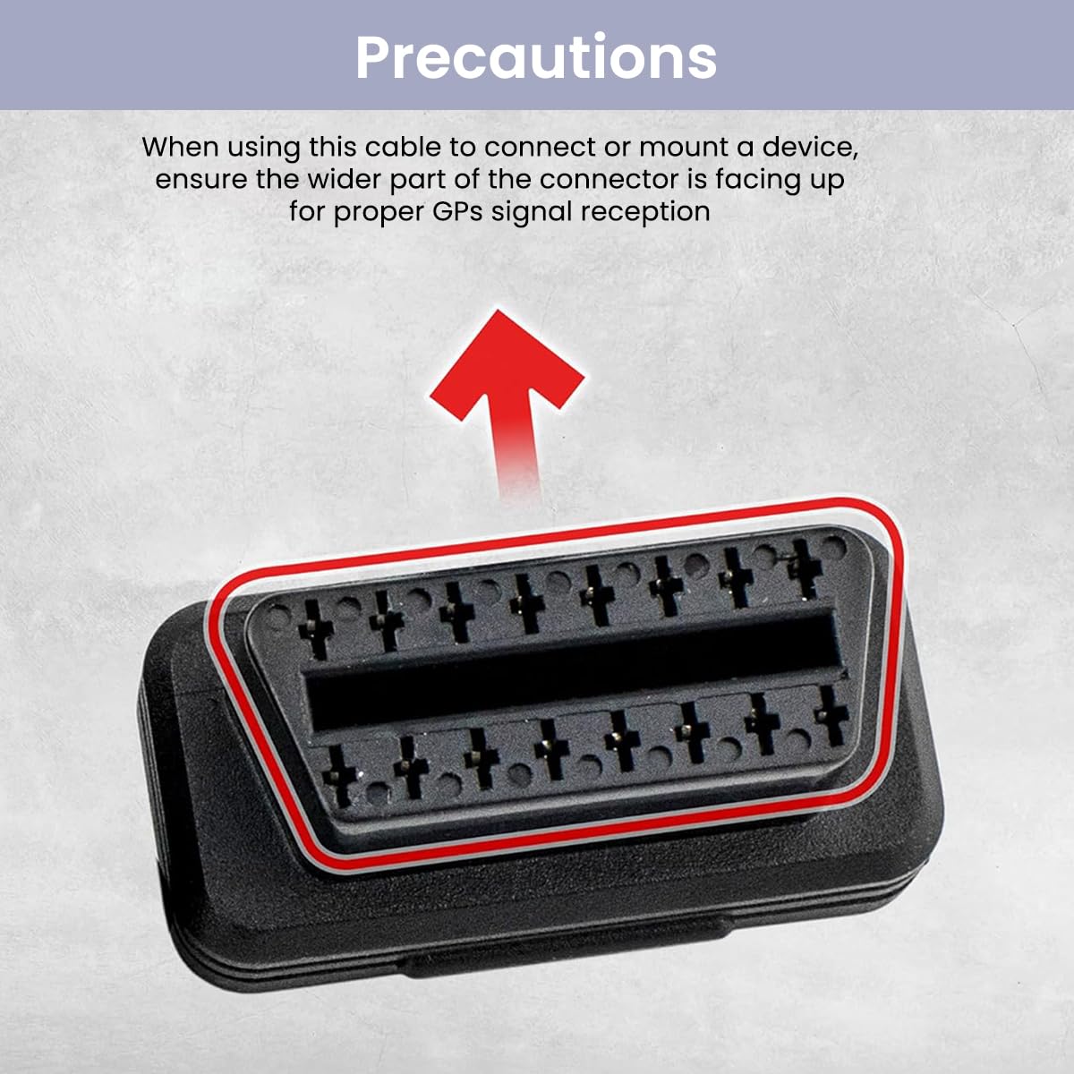 STHIRA OBD2 Extension Cable for Automotive Diagnostics with 23.6 in Flexible Flat Design | Protects OBDII Port