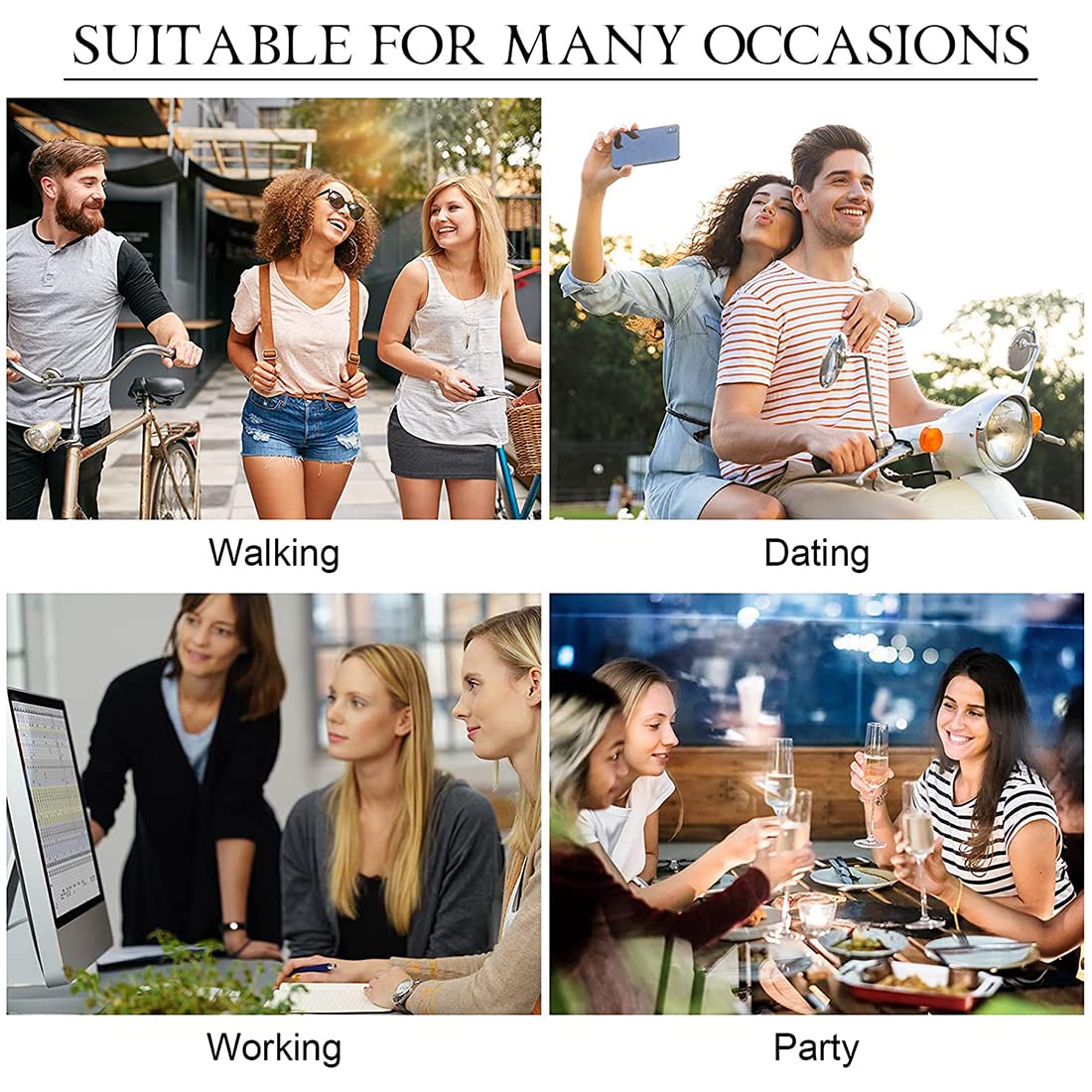 PALAY Women Retro Wide Elastic Waist Belt featuring Alloy Buckle 63cm White for Dresses