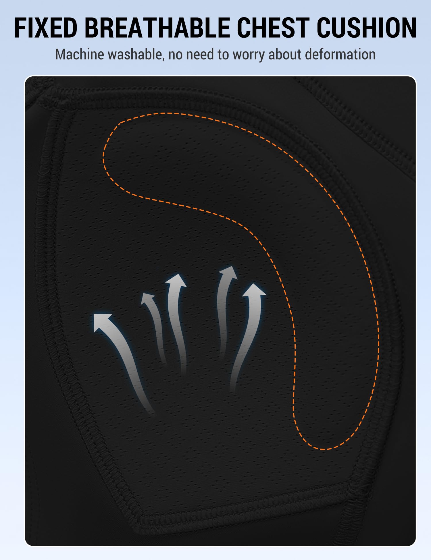 Venzina Women's High Support Sports Bra for Running and Gym with Criss Cross Back | Black Mesh Workout Top