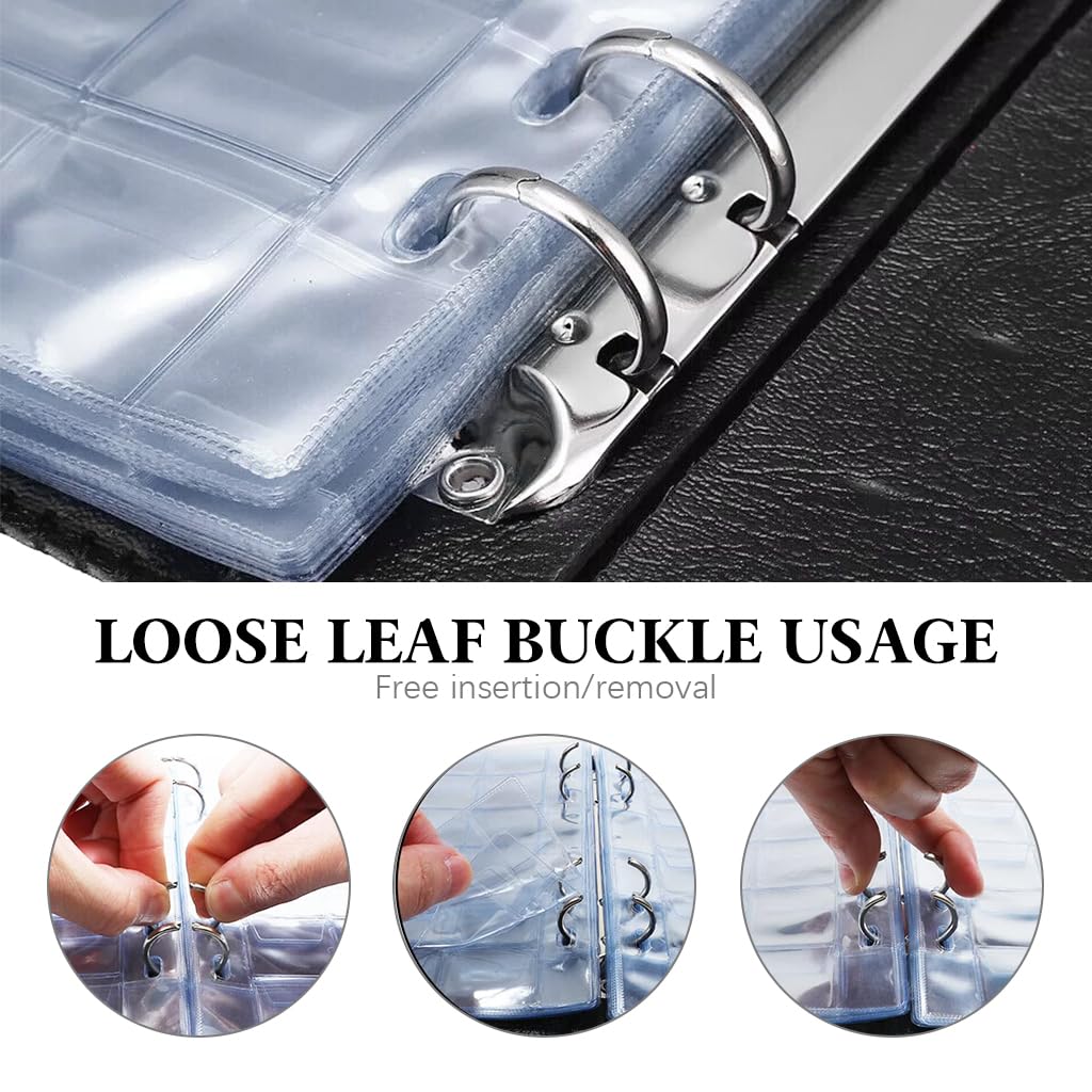 OFIFO Coin Album for Collectors with 360 Compartments and Zipper Closure | PVC Anti‑scratch Storage Book