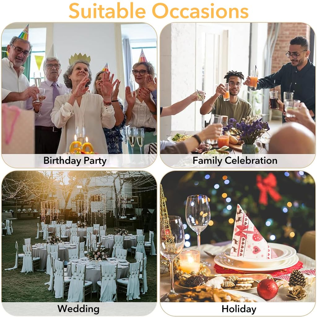 ZIBUYU Table Mats for Dining Table Set of 4 featuring 15 inch Round Rose Cutwork PVC | Golden Heat Resistant Non Slip Design