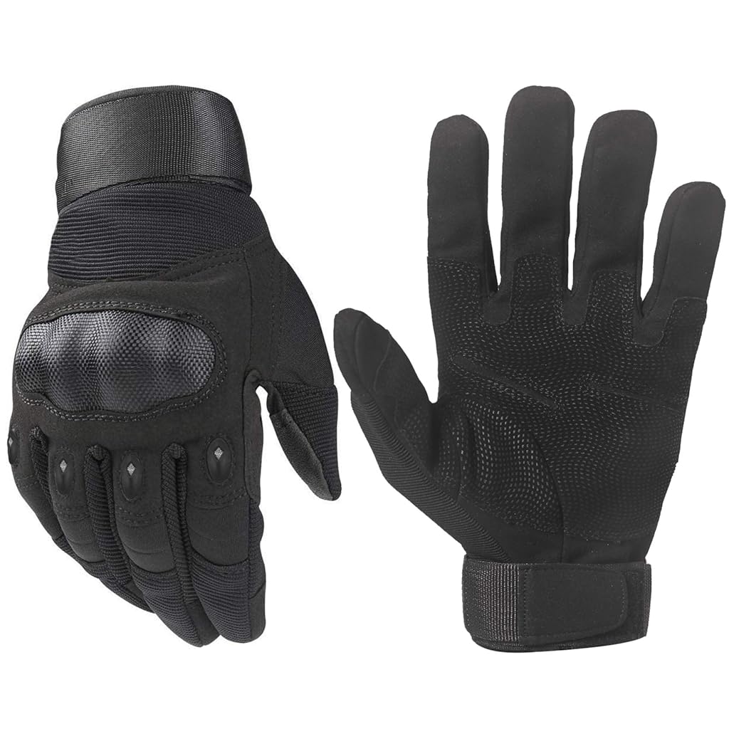 Proberos Full Finger Bike Gloves for Men Women Bike Riding Gloves Touch Screen Hard Knuckle Gloves for Outdoor Sports and Work Suitable for Cycling Motorcycle Hiking Climbing