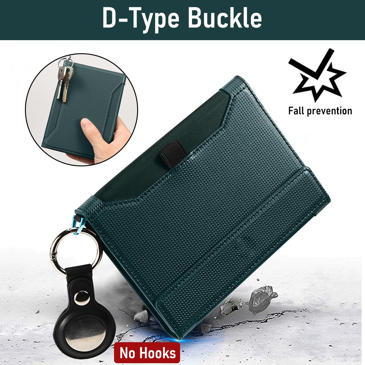 Zibuyu Passport Cover for Travel with RFID Blocking and Magnetic Closure | PU Leather Holder for Men