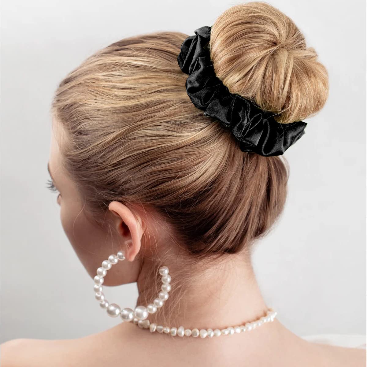 HASTHIP Silk Hair Curling Ribbon for Long Hair with Soft Headband | No Heat Comfort Styling